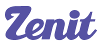 Logo Zenit în aplicație — ecran principal buget personal